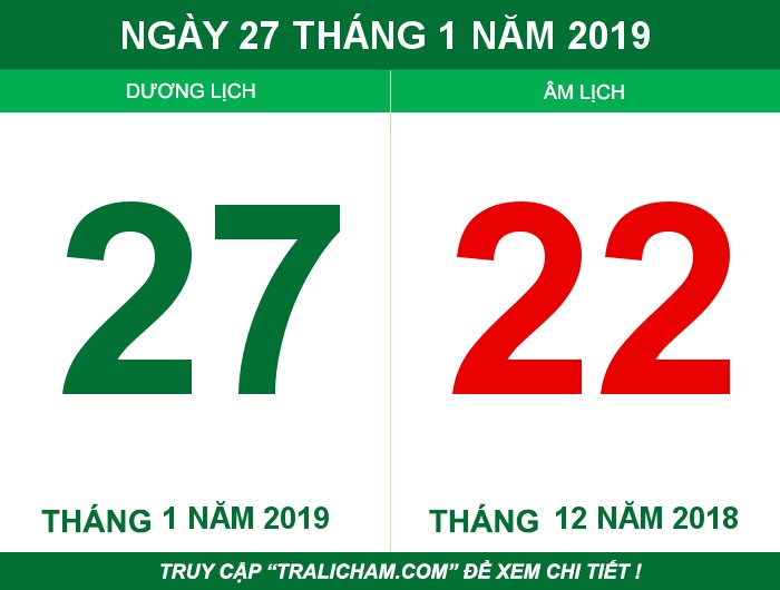 Ngày 27 tháng 1 năm 2019