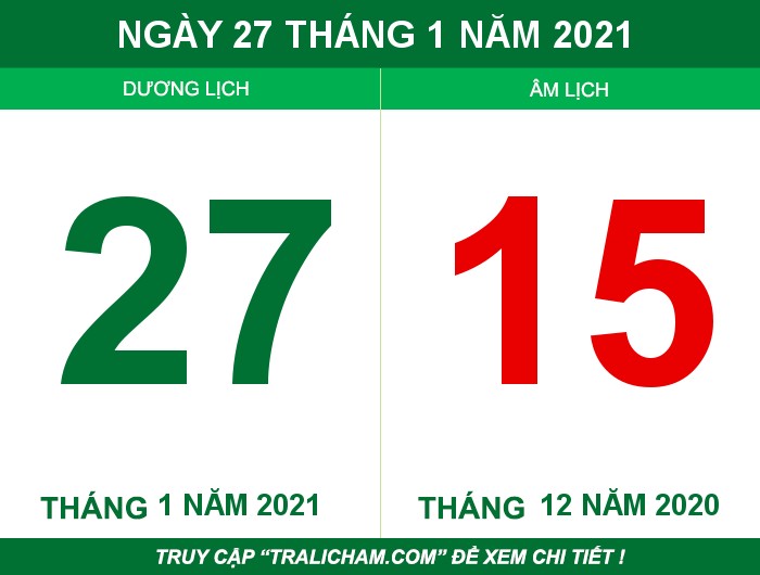 Ngày 27 tháng 1 năm 2021