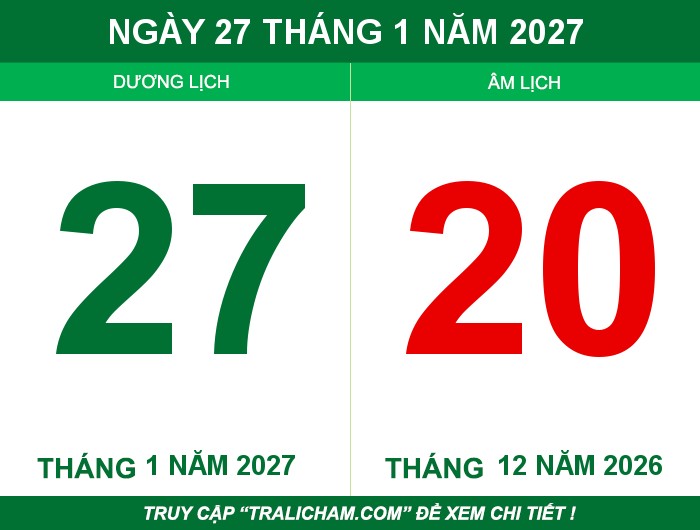 Ngày 27 tháng 1 năm 2027