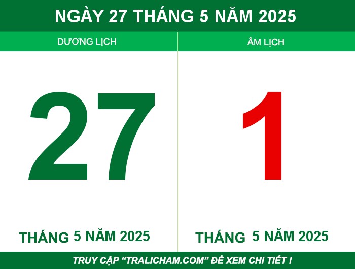 Ngày 27 tháng 5 năm 2025