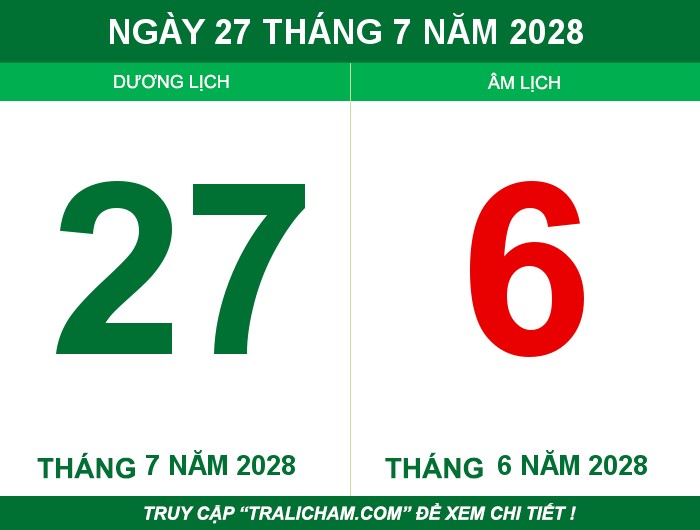 Ngày 27 tháng 7 năm 2028
