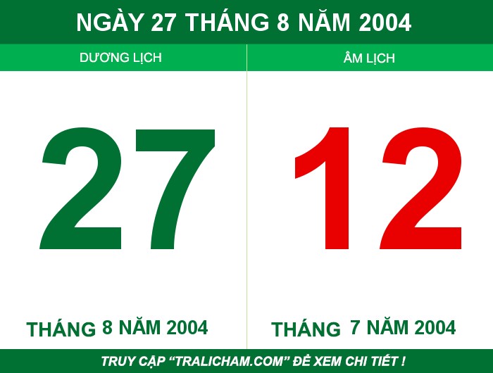 Ngày 27 tháng 8 năm 2004