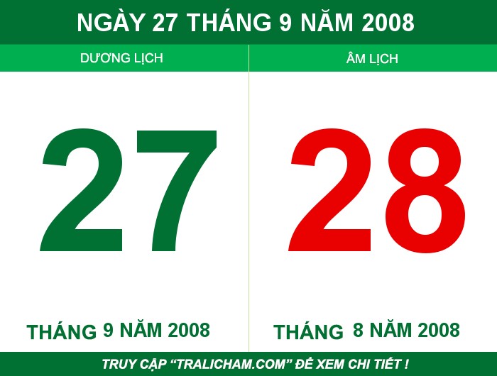Ngày 27 tháng 9 năm 2008