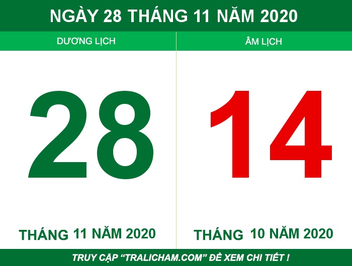 Ngày 28 tháng 11 năm 2020