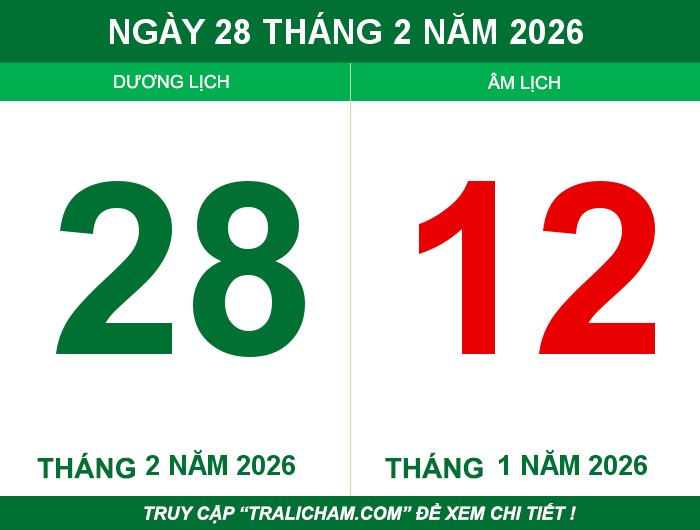 Ngày 28 tháng 2 năm 2026