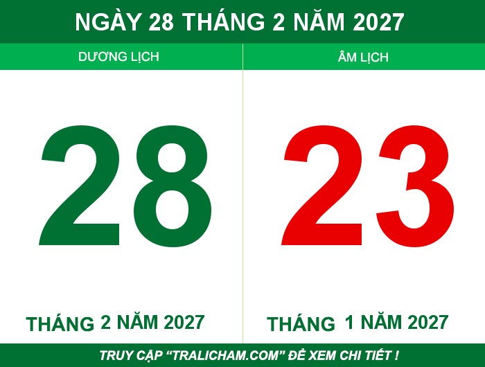 Ngày 28 tháng 2 năm 2027