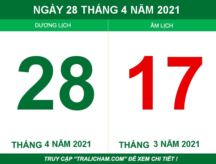 Ngày 28 tháng 4 năm 2021