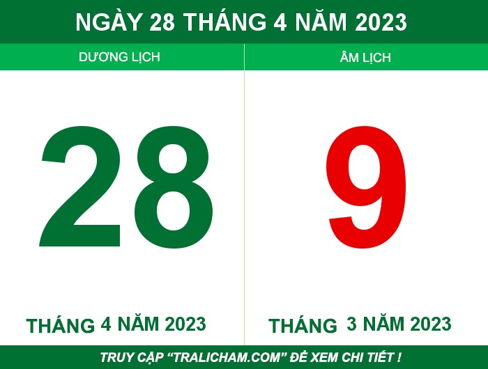 Ngày 28 tháng 4 năm 2023