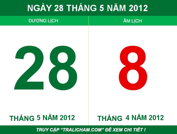 Ngày 28 tháng 5 năm 2012
