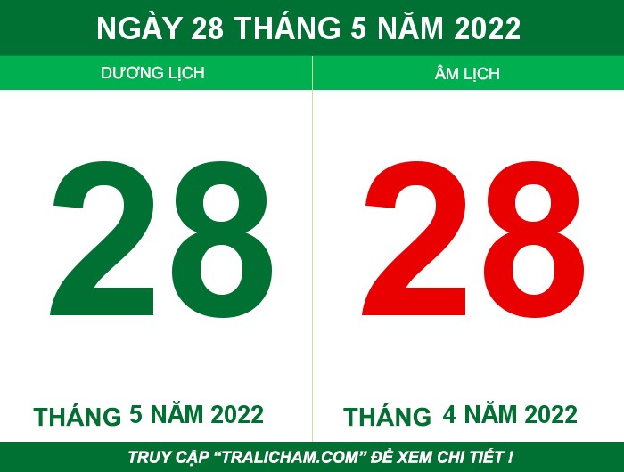 Ngày 28 tháng 5 năm 2022