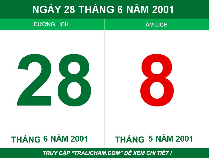 Ngày 28 tháng 6 năm 2001