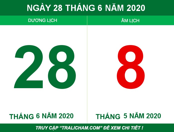 Ngày 28 tháng 6 năm 2020