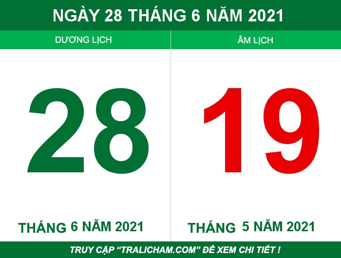Ngày 28 tháng 6 năm 2021