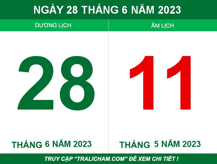 Ngày 28 tháng 6 năm 2023