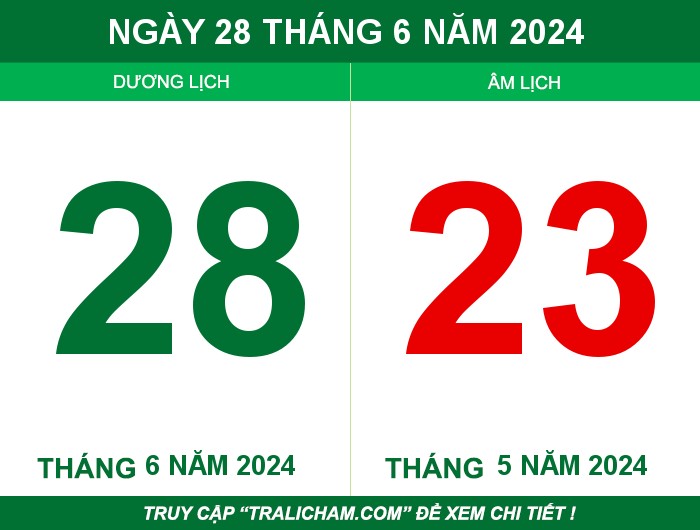 Ngày 28 tháng 6 năm 2024