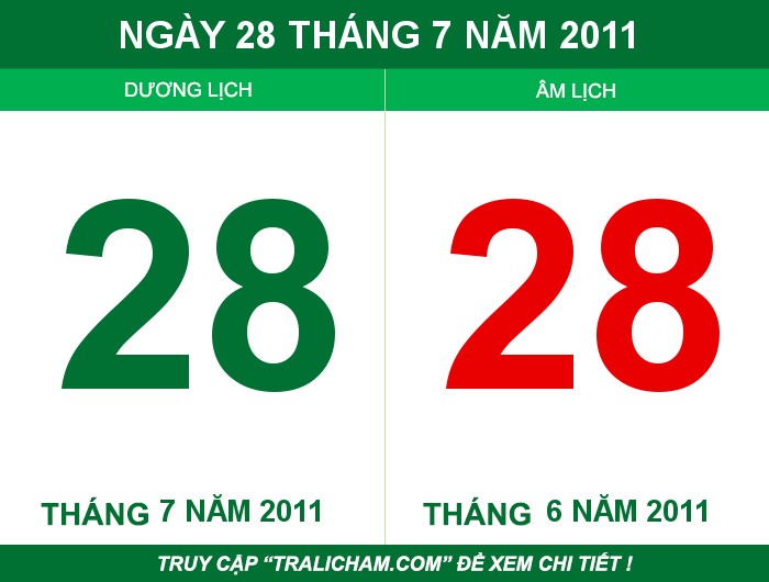 Ngày 28 tháng 7 năm 2011