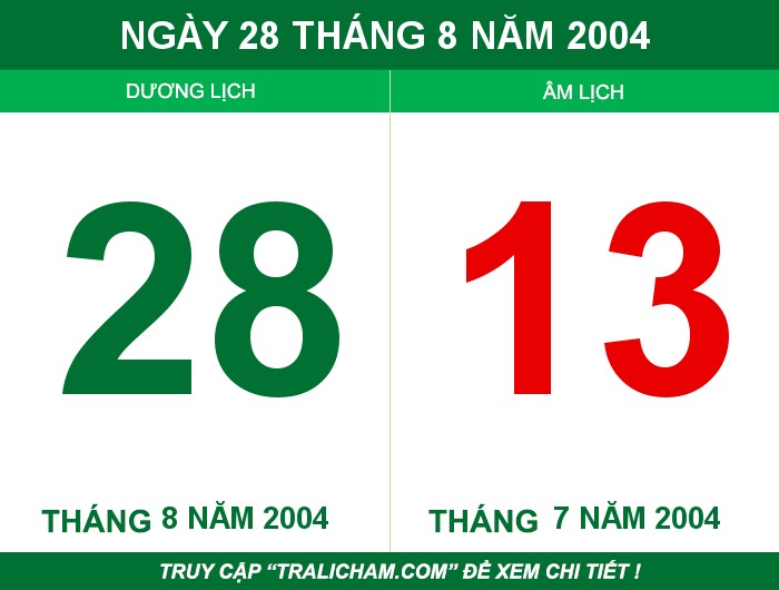 Ngày 28 tháng 8 năm 2004