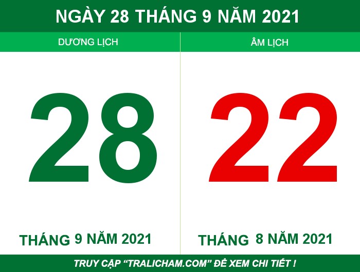 Ngày 28 tháng 9 năm 2021