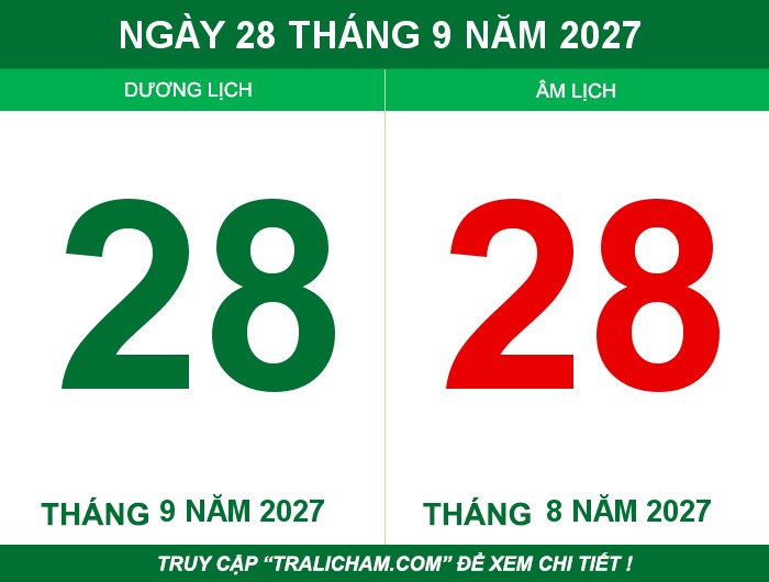 Ngày 28 tháng 9 năm 2027