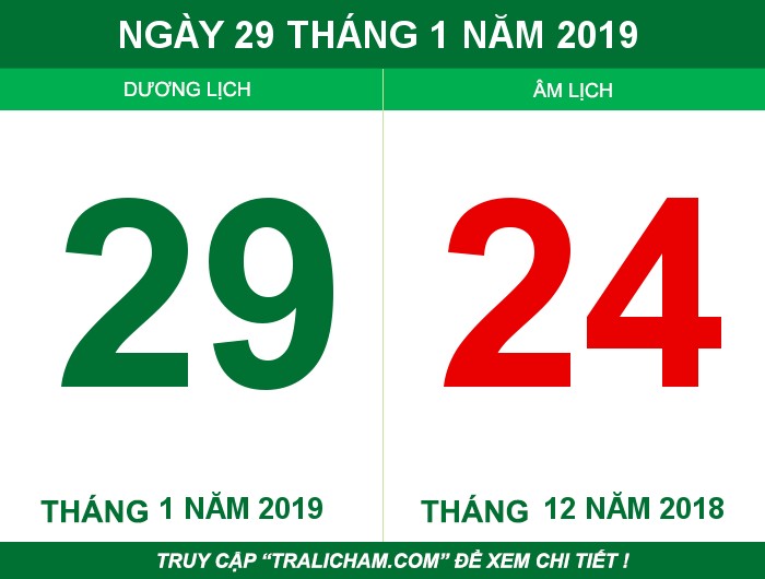 Ngày 29 tháng 1 năm 2019