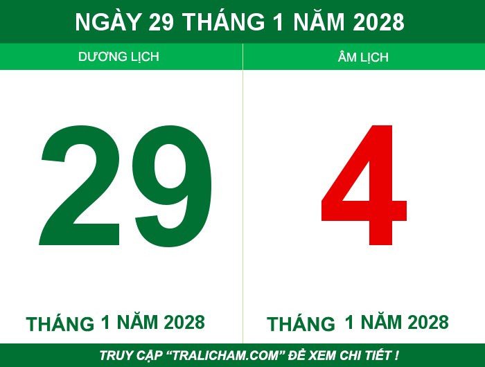 Ngày 29 tháng 1 năm 2028
