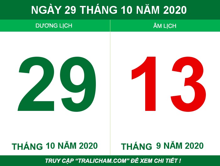 Ngày 29 tháng 10 năm 2020