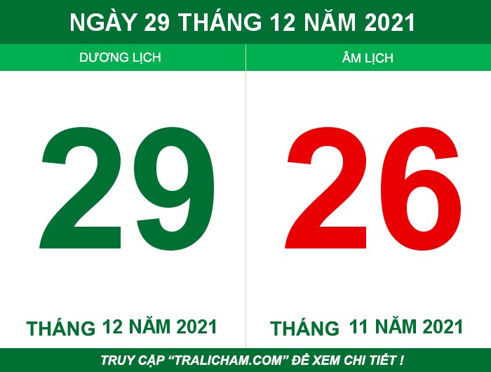 Ngày 29 tháng 12 năm 2021
