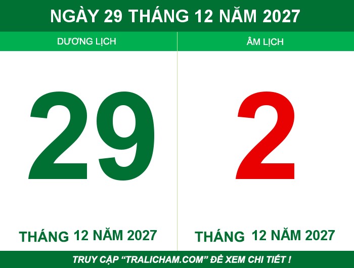 Ngày 29 tháng 12 năm 2027