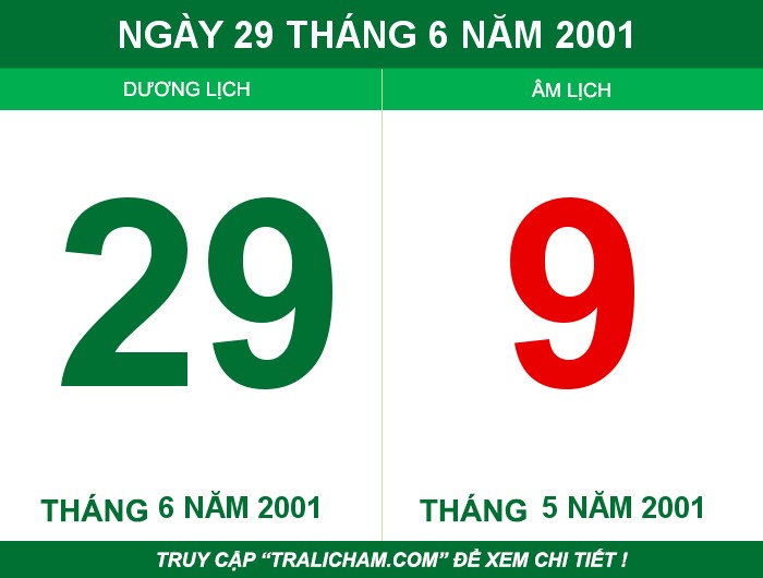 Ngày 29 tháng 6 năm 2001