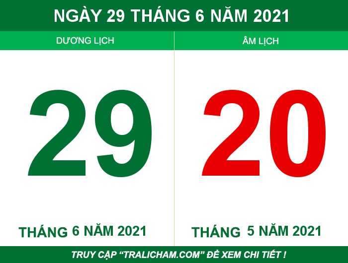 Ngày 29 tháng 6 năm 2021