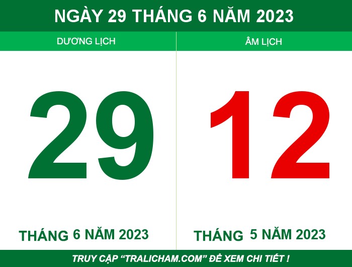 Ngày 29 tháng 6 năm 2023