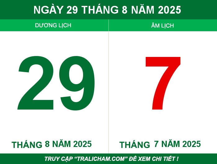 Ngày 29 tháng 8 năm 2025