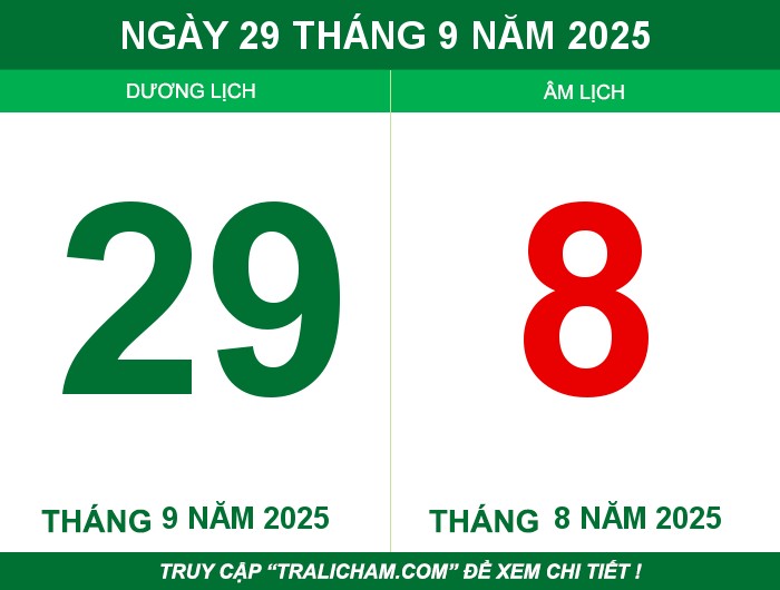 Ngày 29 tháng 9 năm 2025