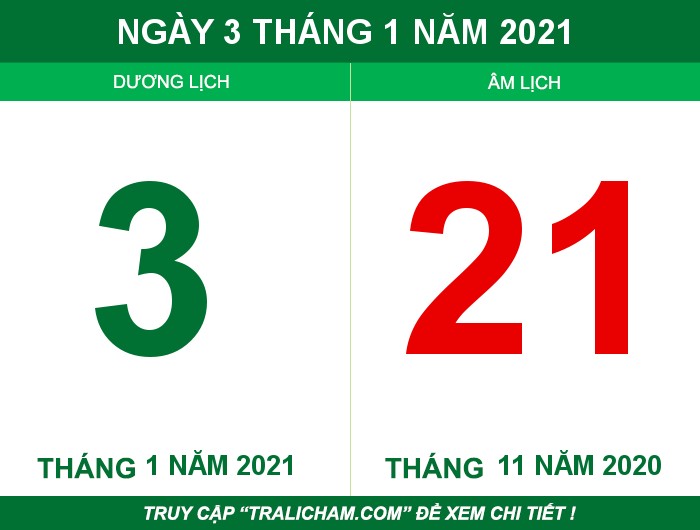 Ngày 3 tháng 1 năm 2021