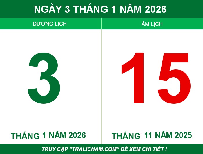 Ngày 3 tháng 1 năm 2026