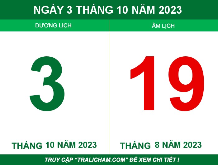 Ngày 3 tháng 10 năm 2023