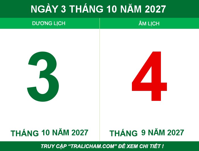 Ngày 3 tháng 10 năm 2027