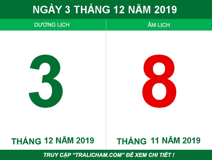 Ngày 3 tháng 12 năm 2019