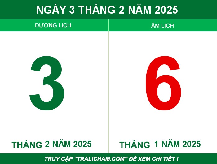 Ngày 3 tháng 2 năm 2025