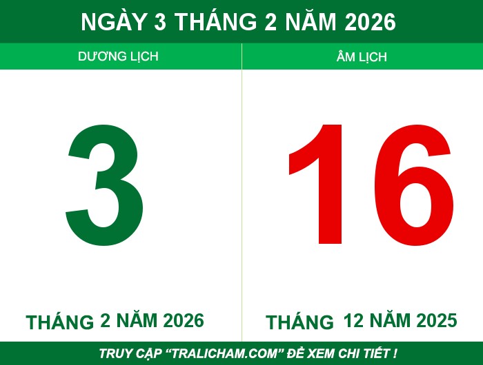 Ngày 3 tháng 2 năm 2026