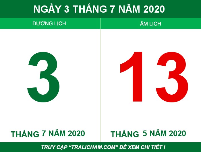 Ngày 3 tháng 7 năm 2020