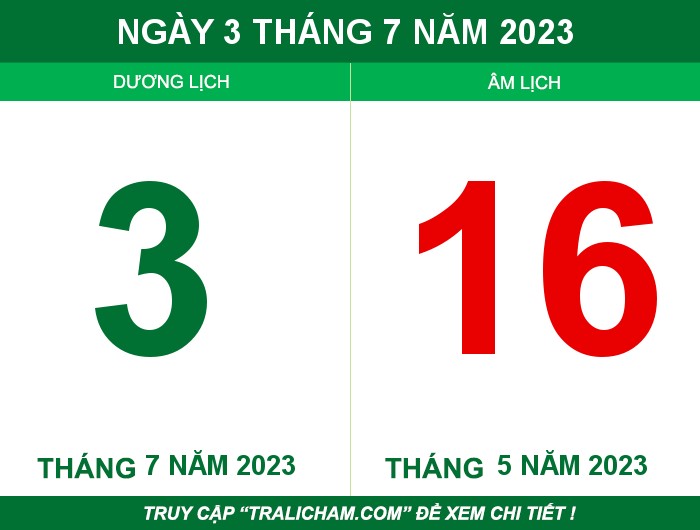 Ngày 3 tháng 7 năm 2023