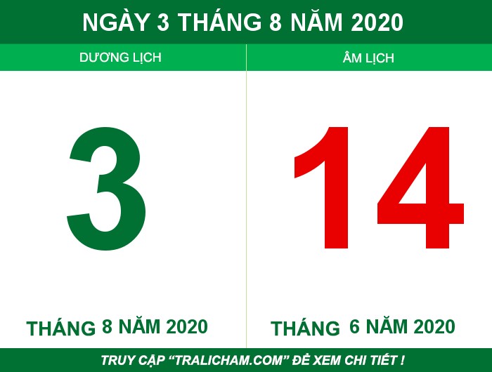 Ngày 3 tháng 8 năm 2020