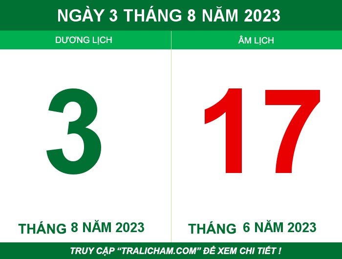 Ngày 3 tháng 8 năm 2023