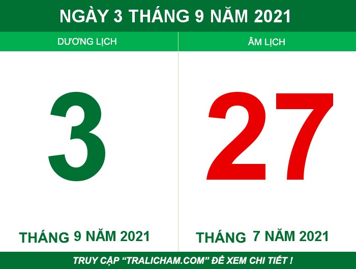 Ngày 3 tháng 9 năm 2021