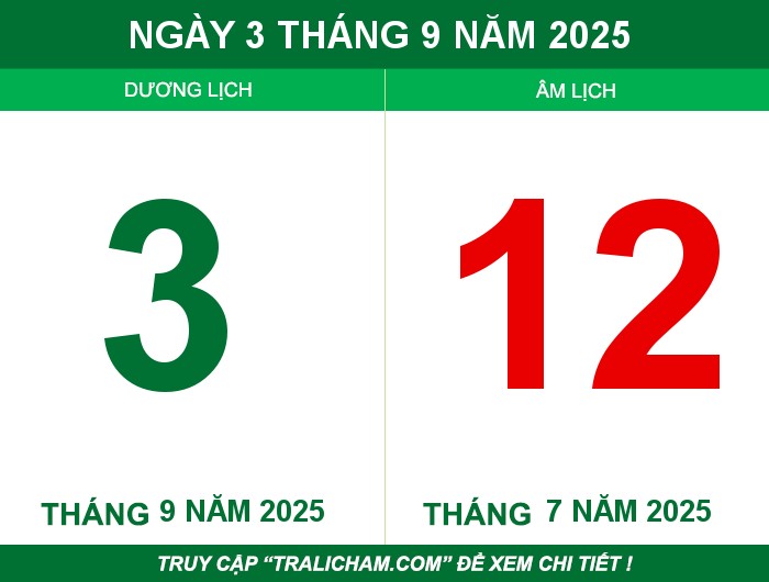 Ngày 3 tháng 9 năm 2025