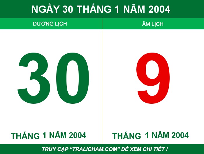 Ngày 30 tháng 1 năm 2004