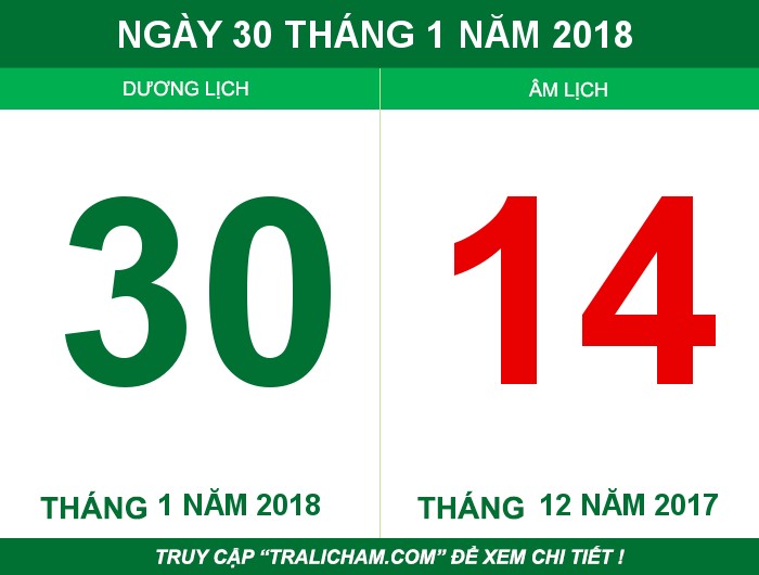 Ngày 30 tháng 1 năm 2018