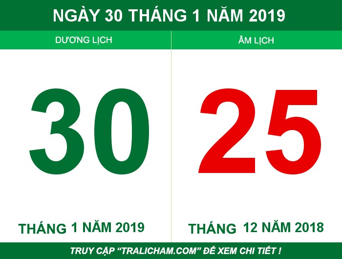 Ngày 30 tháng 1 năm 2019