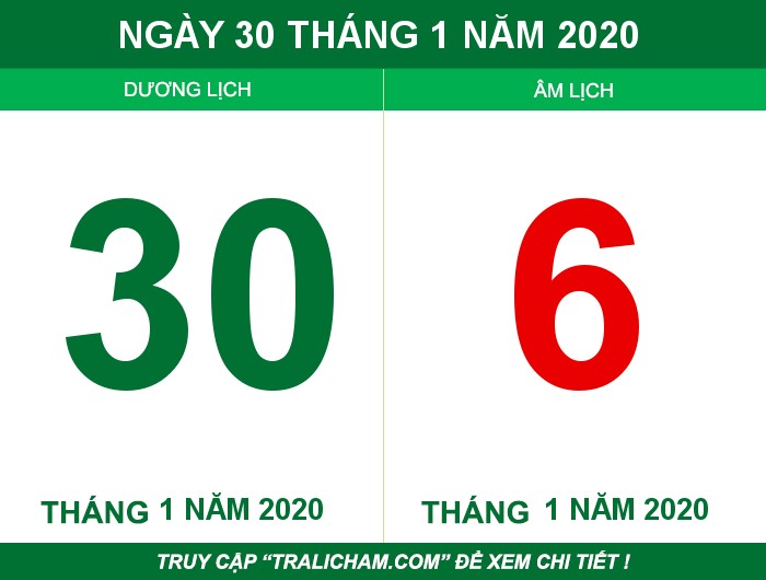 Ngày 30 tháng 1 năm 2020